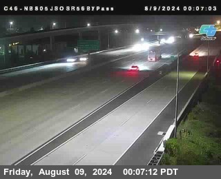 NB 805 at NB 805/5 Merge