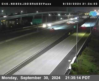 NB 805 at NB 805/5 Merge