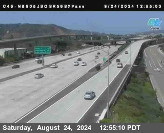 NB 805 at NB 805/5 Merge