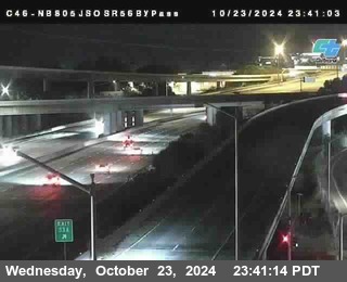 NB 805 at NB 805/5 Merge