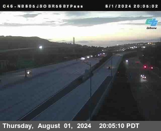 NB 805 at NB 805/5 Merge