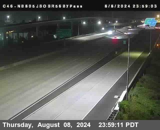 NB 805 at NB 805/5 Merge