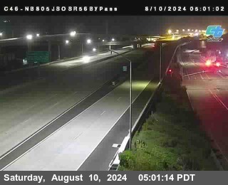 NB 805 at NB 805/5 Merge