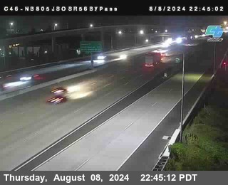 NB 805 at NB 805/5 Merge