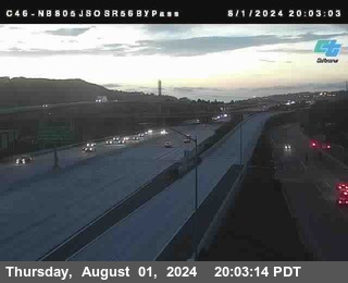 NB 805 at NB 805/5 Merge