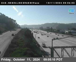 NB 805 at NB 805/5 Merge