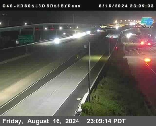 NB 805 at NB 805/5 Merge