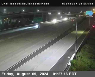 NB 805 at NB 805/5 Merge