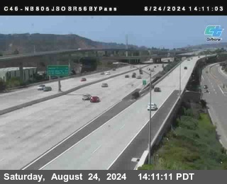 NB 805 at NB 805/5 Merge