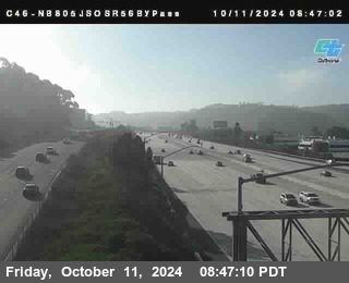 NB 805 at NB 805/5 Merge