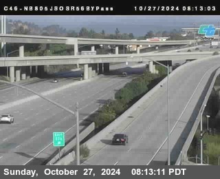 NB 805 at NB 805/5 Merge