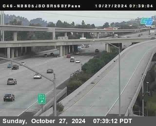 NB 805 at NB 805/5 Merge