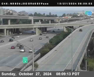 NB 805 at NB 805/5 Merge