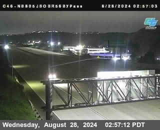 NB 805 at NB 805/5 Merge