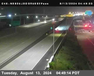 NB 805 at NB 805/5 Merge