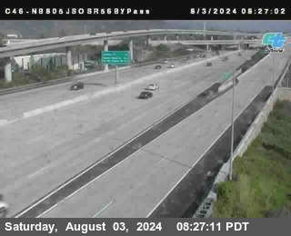 NB 805 at NB 805/5 Merge