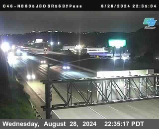 NB 805 at NB 805/5 Merge