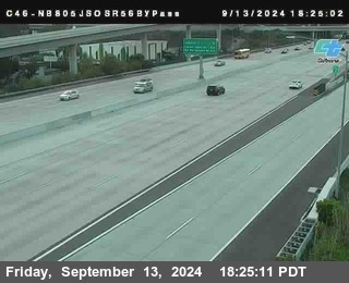 NB 805 at NB 805/5 Merge