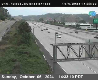 NB 805 at NB 805/5 Merge