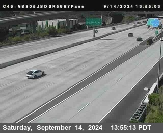 NB 805 at NB 805/5 Merge