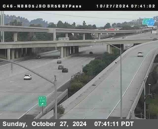 NB 805 at NB 805/5 Merge