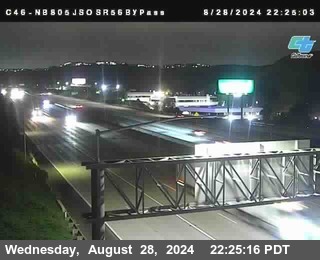 NB 805 at NB 805/5 Merge