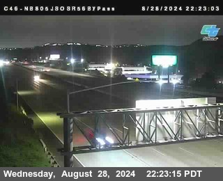 NB 805 at NB 805/5 Merge