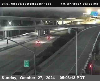 NB 805 at NB 805/5 Merge