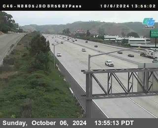 NB 805 at NB 805/5 Merge