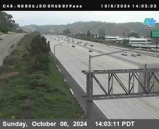 NB 805 at NB 805/5 Merge