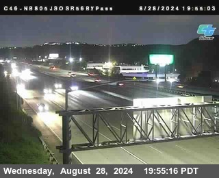 NB 805 at NB 805/5 Merge