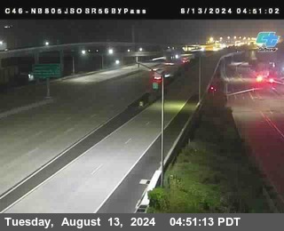 NB 805 at NB 805/5 Merge