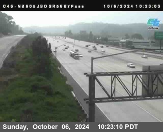 NB 805 at NB 805/5 Merge