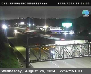 NB 805 at NB 805/5 Merge