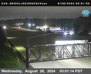 NB 805 at NB 805/5 Merge