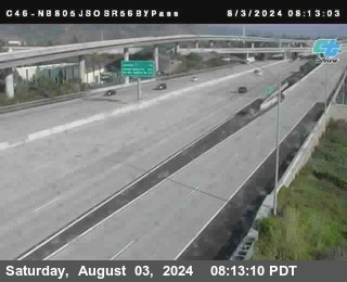 NB 805 at NB 805/5 Merge