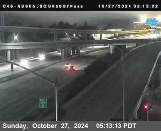 NB 805 at NB 805/5 Merge