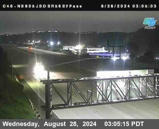 NB 805 at NB 805/5 Merge