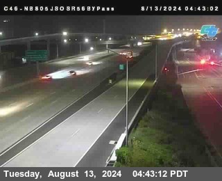 NB 805 at NB 805/5 Merge