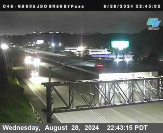 NB 805 at NB 805/5 Merge