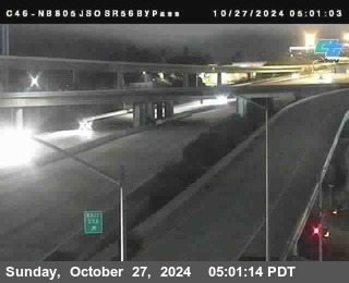 NB 805 at NB 805/5 Merge