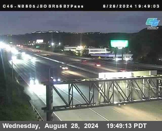 NB 805 at NB 805/5 Merge