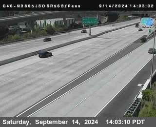 NB 805 at NB 805/5 Merge