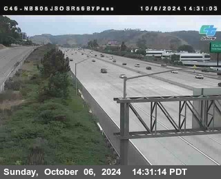 NB 805 at NB 805/5 Merge