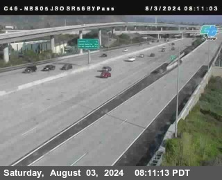 NB 805 at NB 805/5 Merge