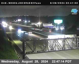 NB 805 at NB 805/5 Merge