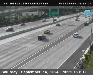 NB 805 at NB 805/5 Merge