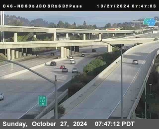 NB 805 at NB 805/5 Merge