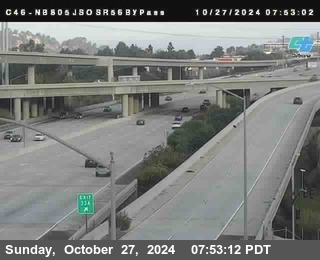 NB 805 at NB 805/5 Merge