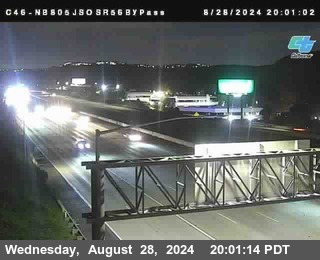 NB 805 at NB 805/5 Merge